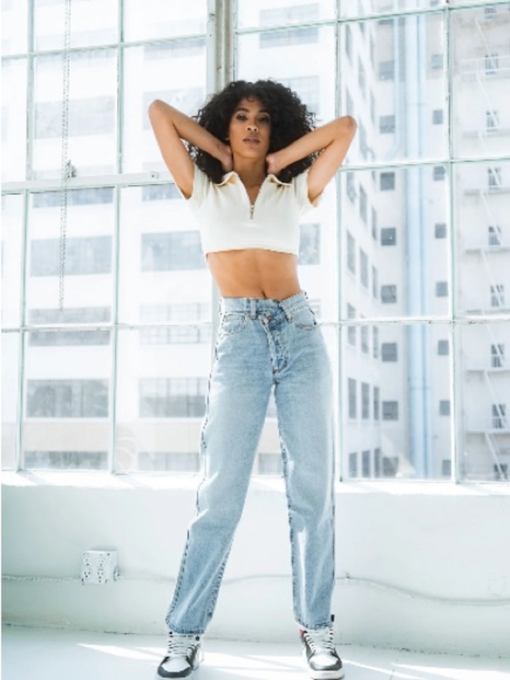 Revice 90’s Baby Joey Wash Crossover Jeans